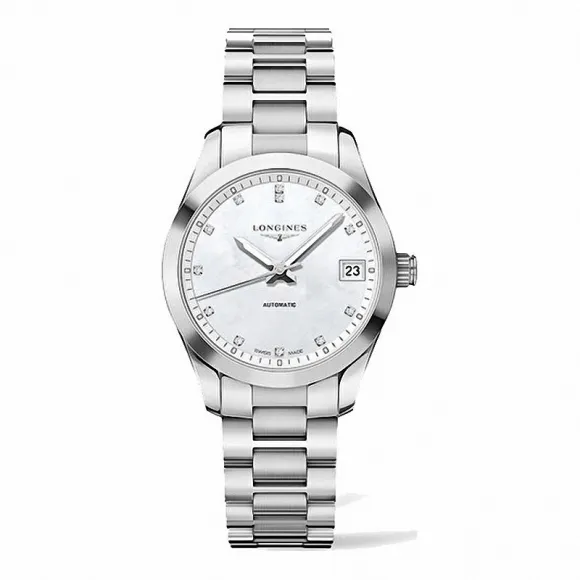 浪琴/Longines 康铂系列 自动机械 精钢 女表 L2.385.4.87.6