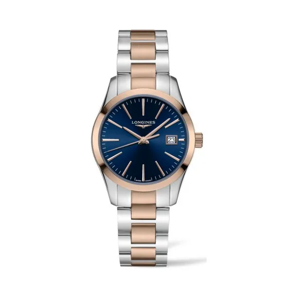 浪琴/Longines 精钢 蓝色 石英机芯 手表 L2.386.3.92.7