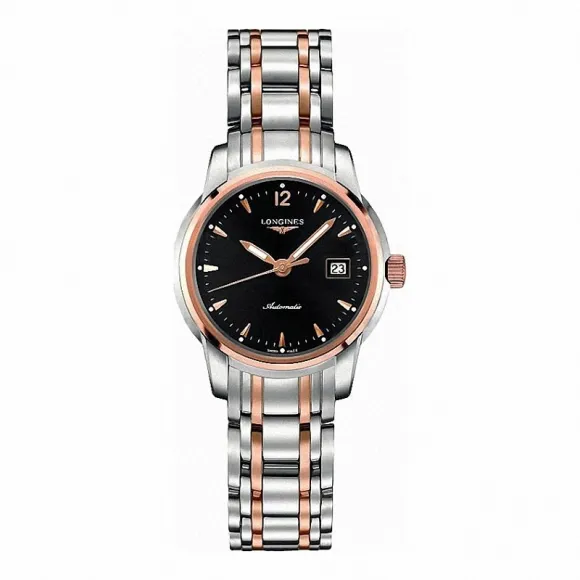 浪琴/Longines 索伊米亚系列 自动机械 18K金 精钢  L2.563.5.52.7