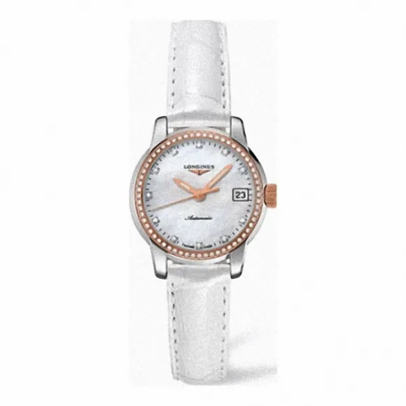 浪琴/Longines 索伊米亚系列 自动机械 18K金 精钢  L2.563.5.87.2