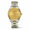 浪琴/Longines 名匠系列 自动机械 18K金 精钢 男表 L2.755.5.37.7