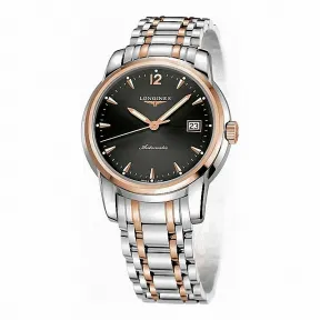 浪琴/Longines 索伊米亚系列 自动机械 18K金 精钢 男表 L2.763.5.52.7