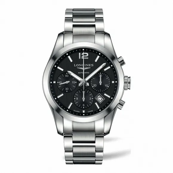 浪琴/Longines 康铂系列 自动机械 精钢 男表 L2.786.4.56.6