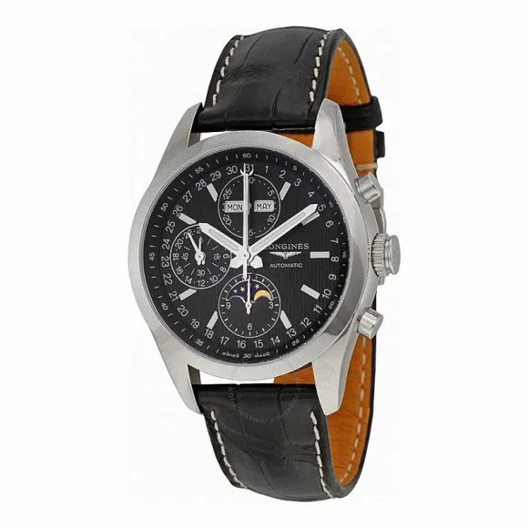 浪琴/Longines 康铂系列 自动机械 精钢 男表 L2.798.4.52.3