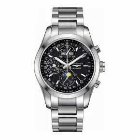 浪琴/Longines 康铂系列 自动机械 精钢 男表 L2.798.4.52.6