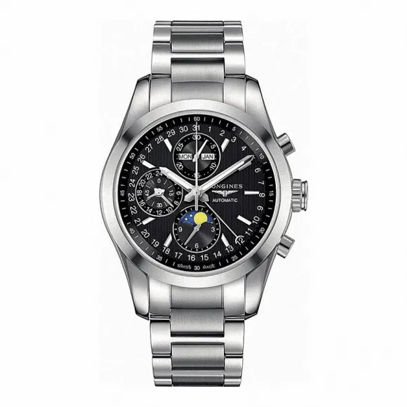 浪琴/Longines 康铂系列 自动机械 精钢 男表 L2.798.4.52.6