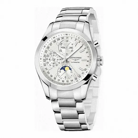 浪琴/Longines 康铂系列 自动机械 精钢 男表 L2.798.4.72.6