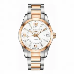 浪琴/Longines 康铂系列 自动机械 18K金 精钢 男表 L2.799.5.76.7
