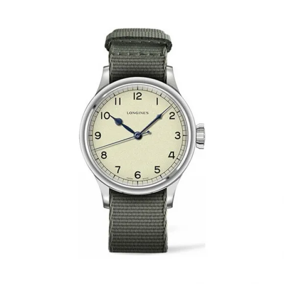 浪琴/Longines Heritage 精钢 38.50 mm 男表 L2.819.4.98.2