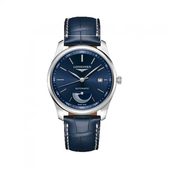 浪琴/Longines 精钢 蓝色 自动机械机芯 手表 L2.908.4.92.0