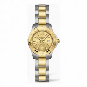 浪琴/Longines 康卡斯系列 石英 精钢 镀金 女表 L3.147.3.36.7