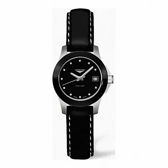 浪琴/Longines 康卡斯系列 石英 精钢 女表 L3.157.4.57.2