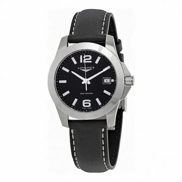 浪琴/Longines 康卡斯系列 石英 精钢 女表 L3.377.4.58.3