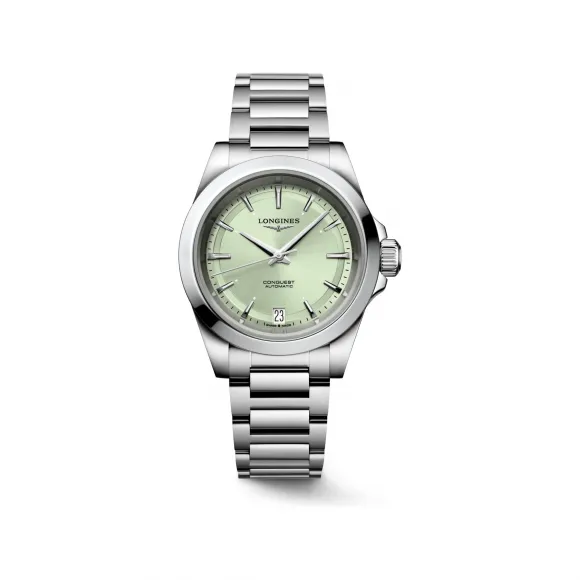 浪琴/Longines 康卡斯系列 34.00 MM 精钢 自动上链机械机芯 女表 L3.430.4.02.6