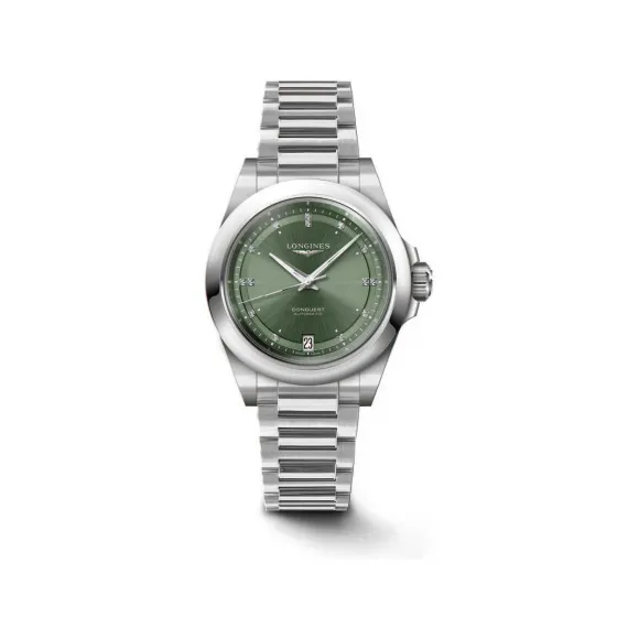 浪琴/Longines 康卡斯系列 34.00 MM 不锈钢 自动机械机芯 女表 L3.430.4.07.6