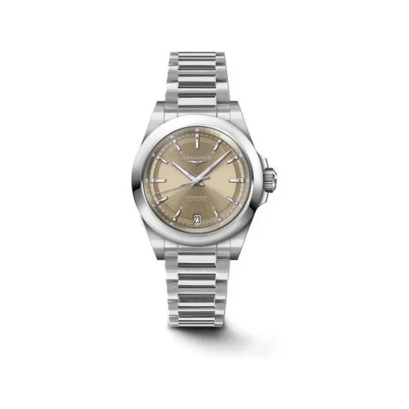 浪琴/Longines 康卡斯系列 34.00 MM 不锈钢 自动机械机芯 女表 L3.430.4.62.6