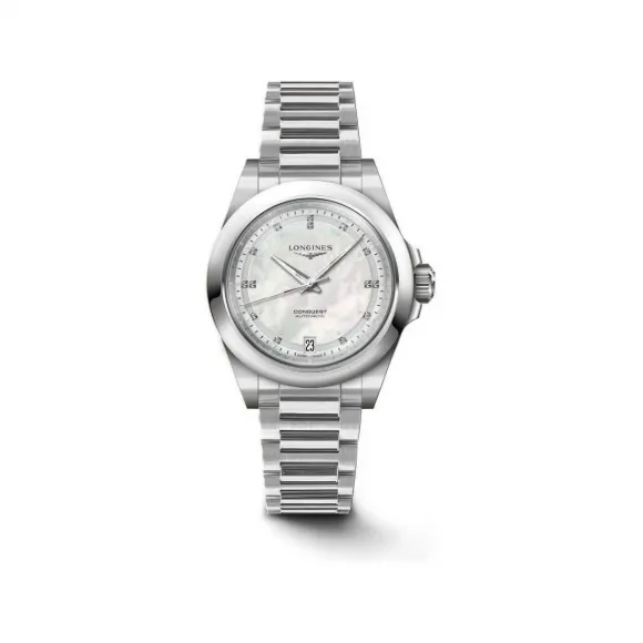 浪琴/Longines 康卡斯系列 34.00 MM 不锈钢 自动机械机芯 女表 L3.430.4.87.6