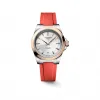 浪琴/Longines 康卡斯系列 34.00 MM 不锈钢及18K玫瑰金 自动上链机械机芯 女表 L3.430.5.72.9