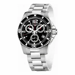 浪琴/Longines 康卡斯系列 石英 精钢 男表 L3.643.4.56.6