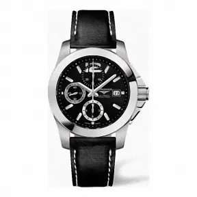 浪琴/Longines 康卡斯系列 自动机械 精钢 男表 L3.662.4.56.0