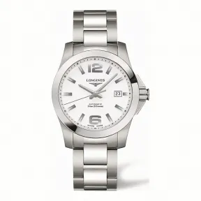 浪琴/Longines 康卡斯系列 自动机械 精钢 男表 L3.676.4.16.6