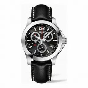 浪琴/Longines 运动系列 石英 精钢 男表 L3.700.4.56.0