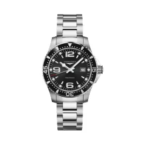 浪琴/Longines 康卡斯系列 石英 精钢 男表 L3.730.4.56.6