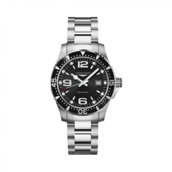 浪琴/Longines 康卡斯系列 石英 精钢 男表 L3.730.4.56.6