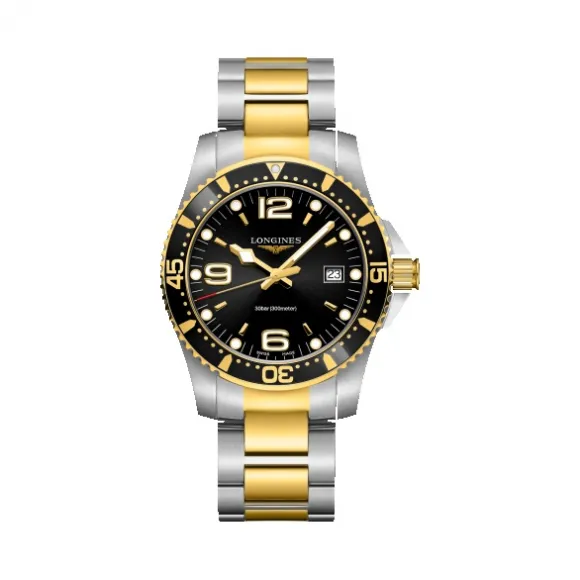 浪琴/Longines 康卡斯系列 石英 精钢 镀金 男表 L3.740.3.56.7