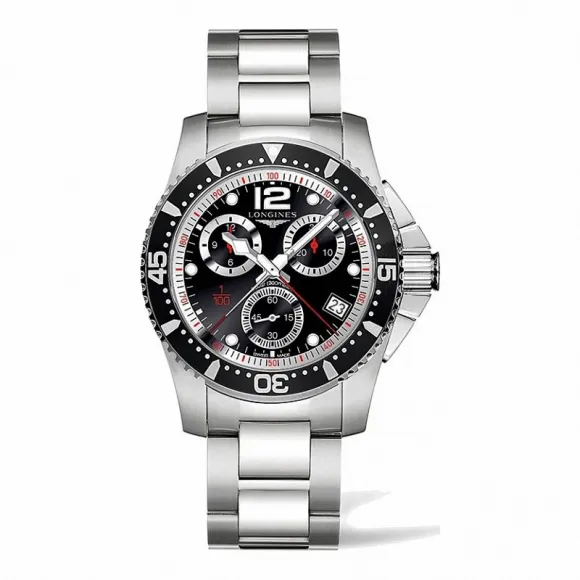 浪琴/Longines 康卡斯系列 石英 精钢 男表 L3.743.4.56.6