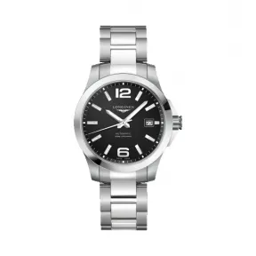 浪琴/Longines 康卡斯系列 自动机械 精钢 男表 L3.776.4.58.6