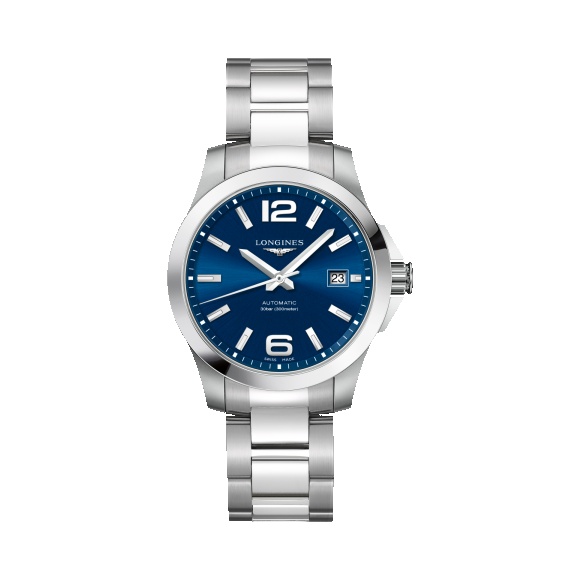 浪琴/Longines 康卡斯系列 自动机械 精钢 男表 L3.776.4.99.6