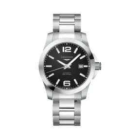 浪琴/Longines 康卡斯系列 自动机械 精钢 男表 L3.777.4.58.6