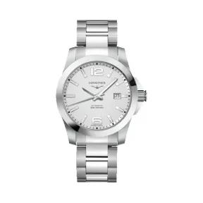 浪琴/Longines 康卡斯系列 自动机械 精钢 男表 L3.777.4.76.6