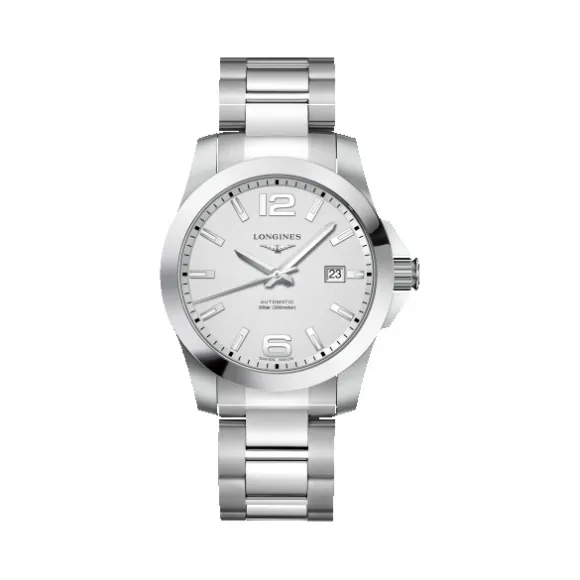 浪琴/Longines 康卡斯系列 自动机械 精钢 男表 L3.777.4.76.6