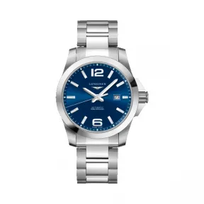 浪琴/Longines 康卡斯系列 自动机械 精钢 男表 L3.778.4.96.6