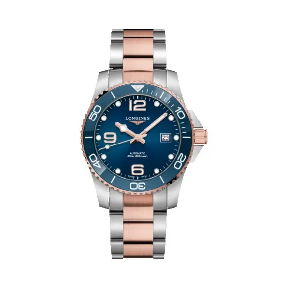 浪琴/Longines 康卡斯系列 41.0 mm 陶瓷 自动机械机芯 男表 L3.781.3.98.7