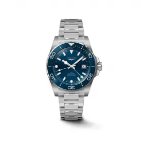 浪琴/Longines 康卡斯潜水系列 41.00 MM 不锈钢 自动机械机芯 男表 L3.790.4.96.6