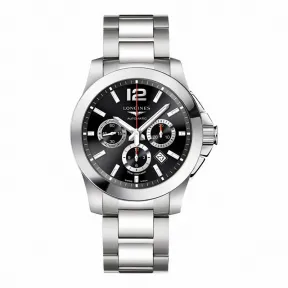 浪琴/Longines 康卡斯系列 自动机械 精钢 男表 L3.801.4.56.6