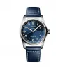 浪琴/Longines 精钢 蓝色 自动机械机芯 手表 L3.810.4.93.3