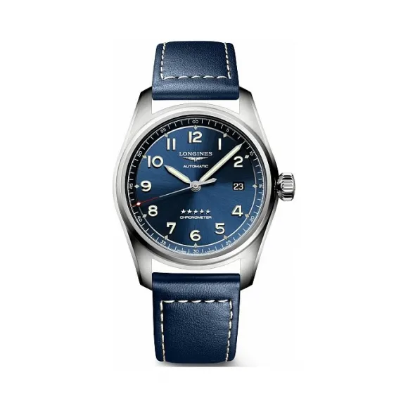 浪琴/Longines 精钢 蓝色 自动机械机芯 手表 L3.810.4.93.3