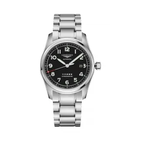 浪琴/Longines 精钢 黑色 自动机械机芯 手表 L3.811.4.53.6