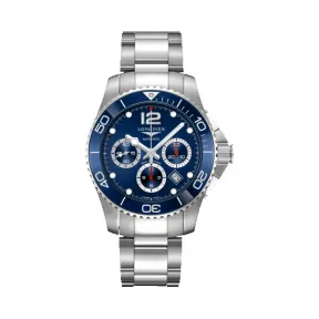 浪琴/Longines HydroConquest 精钢及陶瓷 自动机械机芯表 L3.883.4.96.6