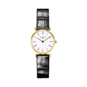 浪琴/Longines 嘉岚系列 石英 精钢镀18K金 女表 L4.209.2.11.2