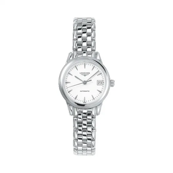 浪琴/Longines 军旗系列 自动机械 精钢 女表 L4.274.4.12.6