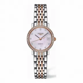 浪琴/Longines 博雅系列 自动机械 18K金 精钢 女表 L4.309.5.89.7