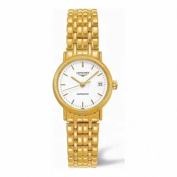 浪琴/Longines 瑰丽系列 自动机械 精钢镀18K金 女表 L4.321.2.12.8