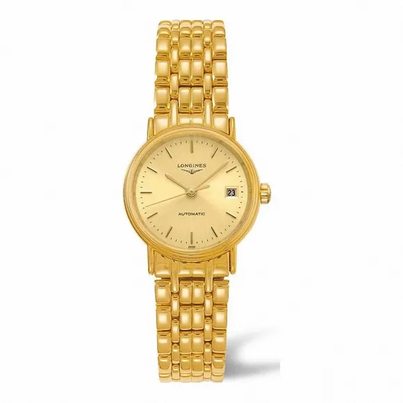 浪琴/Longines 瑰丽系列 自动机械 精钢镀18K金 女表 L4.321.2.32.8