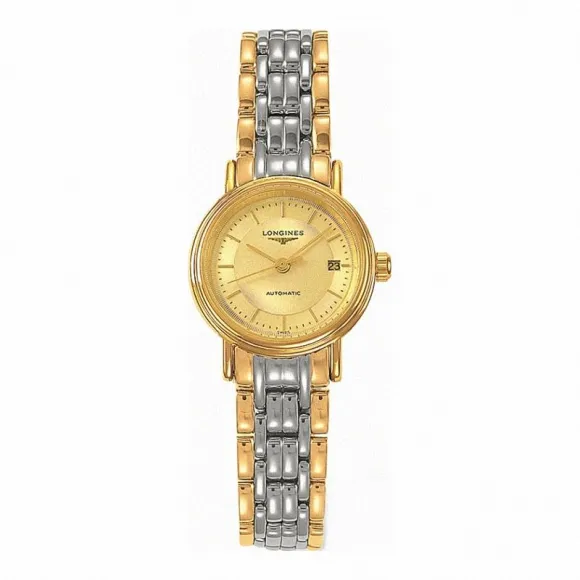 浪琴/Longines 瑰丽系列 自动机械 精钢镀18K金 女表 L4.321.2.42.7