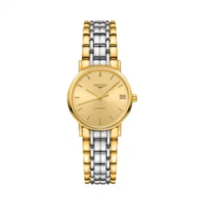 浪琴/Longines 瑰丽系列 自动机械 精钢镀18K金 女表 L4.322.2.32.7